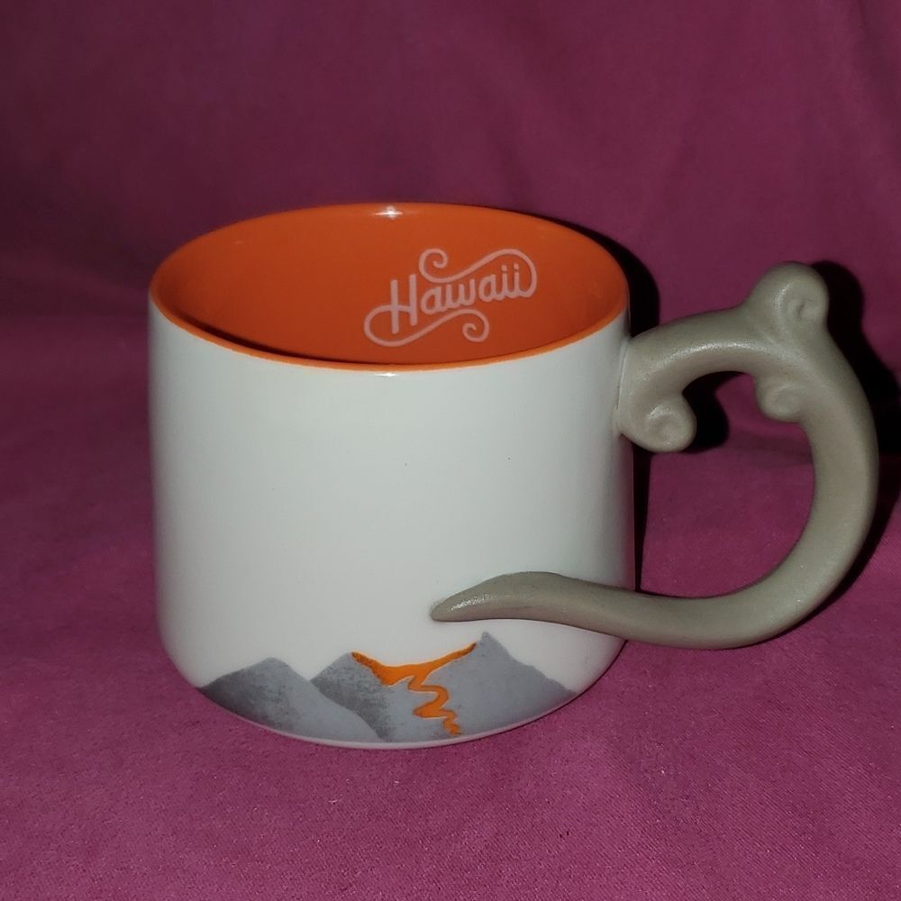 Starbucks 2014 Hawaii Volcano Ash Handle Cup 10 oz.